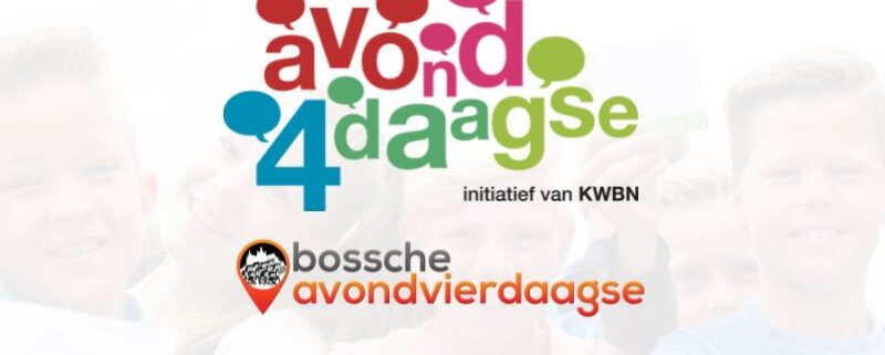 De online inschrijving voor de Bossche avondvierdaagse van 2022 is geopend